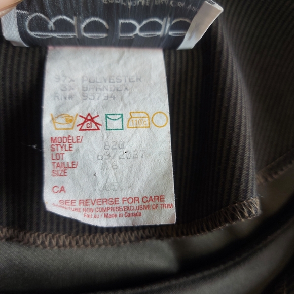 Leslie Belle Canada VTG 80s Sueded Poly Jacket Blazer, 16 - Picture 9 of 11